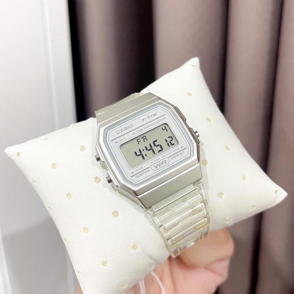 Đồng hồ Nam Chính hãng CASIO F-91WS-7D - Pin 10 năm