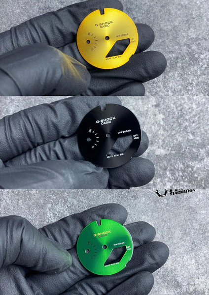 Mặt Dial Thép Bóng Chải Tia (Chọn Màu )