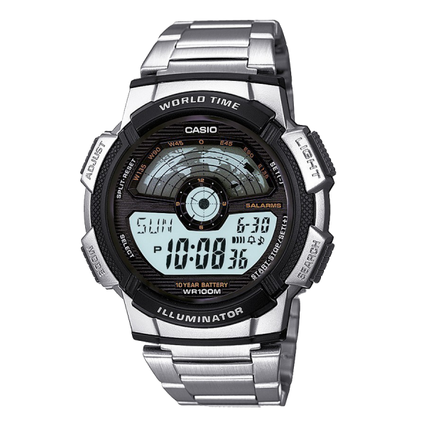 Đồng hồ Nam Chính hãng CASIO AE-1100WD-1AVDF - Pin 10 năm