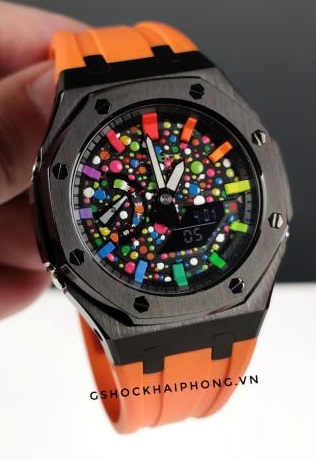 G-SHOCK GA-2100AP - Hyper Color Orange 02 