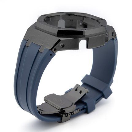 Vỏ đen - dây cao su xanh Navy ( Gen 4 ) 