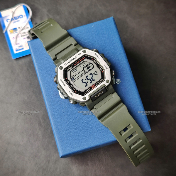 Đồng hồ Nam Chính hãng CASIO MWD-110H-3A - Pin 10 năm