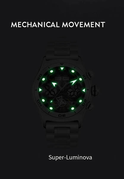 Đồng hồ nam Reef Tiger Air Bubbles RGA703-7