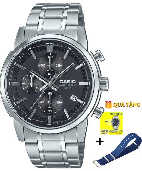 CASIO MTP-E510D-1A1 - QUÀ TẶNG TRỊ GIÁ 600K