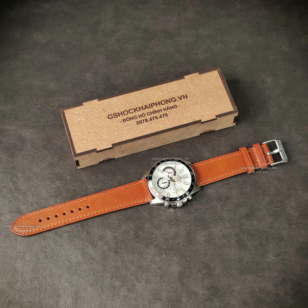 Dây da bò mềm - Màu Nâu - Size 20/22/24mm