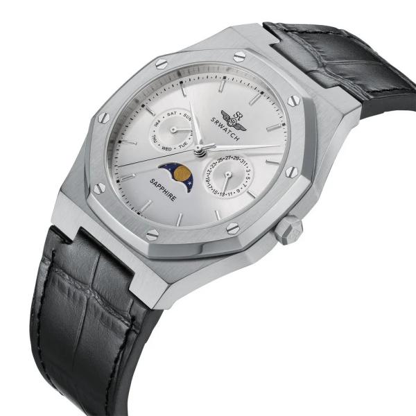 Đồng Hồ Nam Chính Hãng SRWATCH Moon Phase SG60062.4102