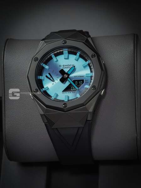 G-SHOCK GA-2100AP - BLACK FUSHION x MID NIGHT BLUE