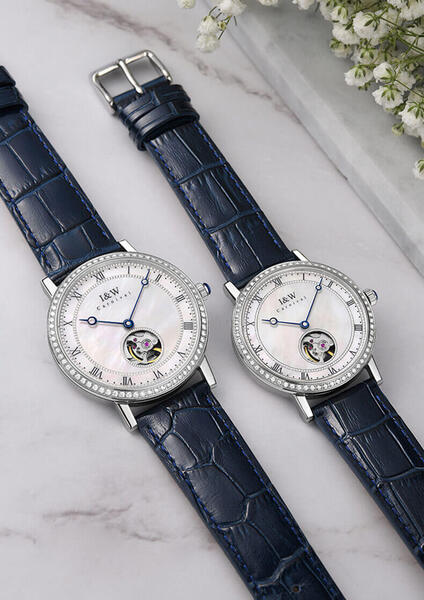 Đồng hồ đôi chính hãng IW CARNIVAL IW626G-2 (Máy siêu mỏng)