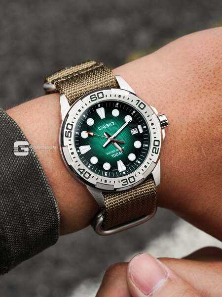 CASIO MTD-140-3A ( Lên dây vải NaTo )