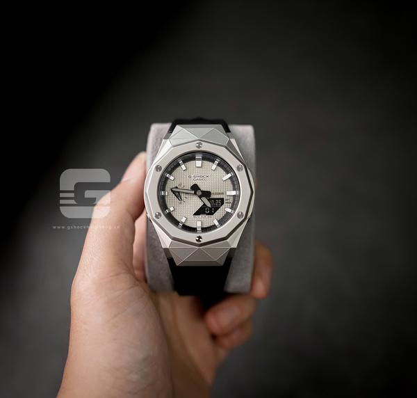 G-SHOCK GA-2100AP - METAL SLIVER FUSHION STICK VER 1