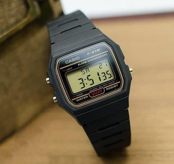 Đồng hồ Nam Chính hãngCASIO F-91WG-9D - Pin 10 năm