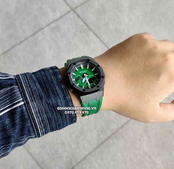 G-SHOCK GA-2100AP - GREEN MOTOR SPORT