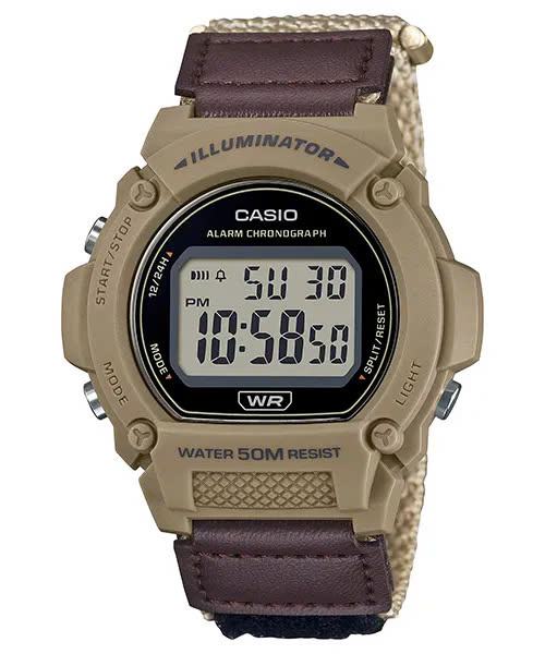 Đồng Hồ Nam Chính Hãng CASIO W-219HB-5AV