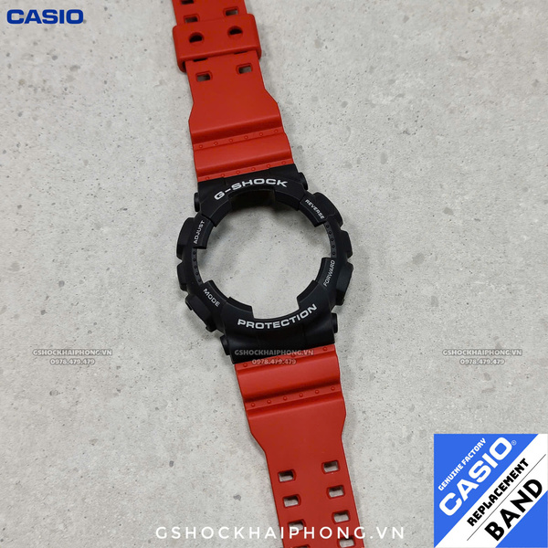 Bộ vỏ GA-100/110/120/140 - Nhám mặt đen dây đỏ 