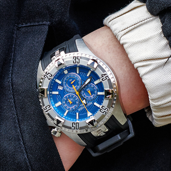 Đồng hồ nam Reef Tiger Aurora Chronograph RGA303-3