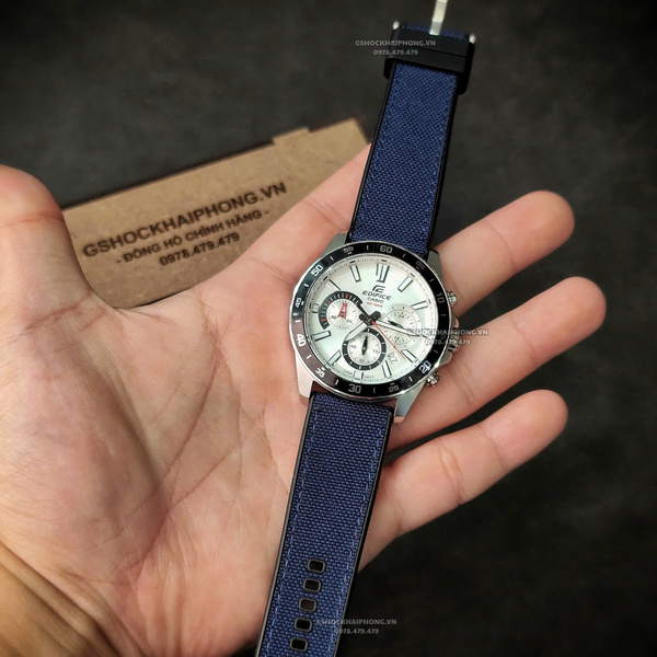 Dây vải Nilon chống nước - Size 20/22/24mm - Màu Xanh Navy