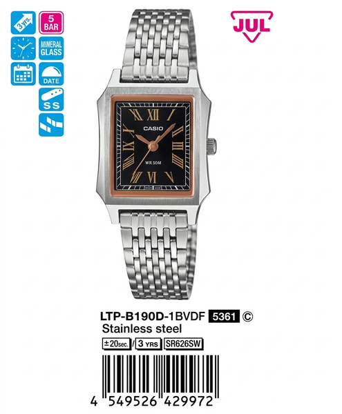 CASIO LTP-B190D-1B