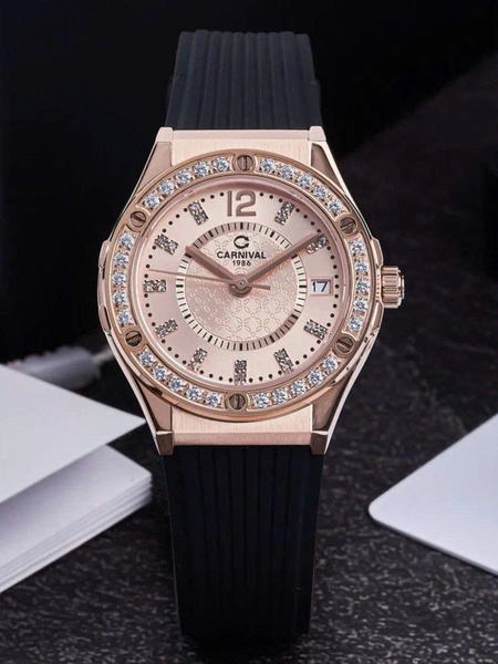 Đồng hồ  CARNIVAL 8173L2-VH-DCS-ROSE