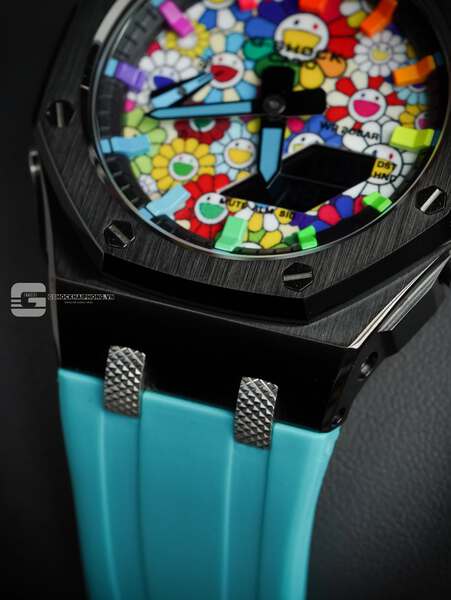 G-SHOCK GA-2100AP - Murakami Hyper Color x Black Offshore