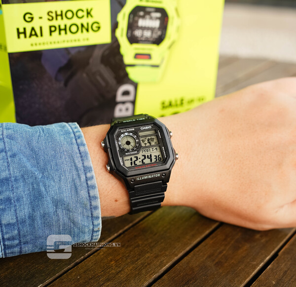 CASIO AE-1200WH-1A -  QUÀ TẶNG TRỊ GIÁ 300K