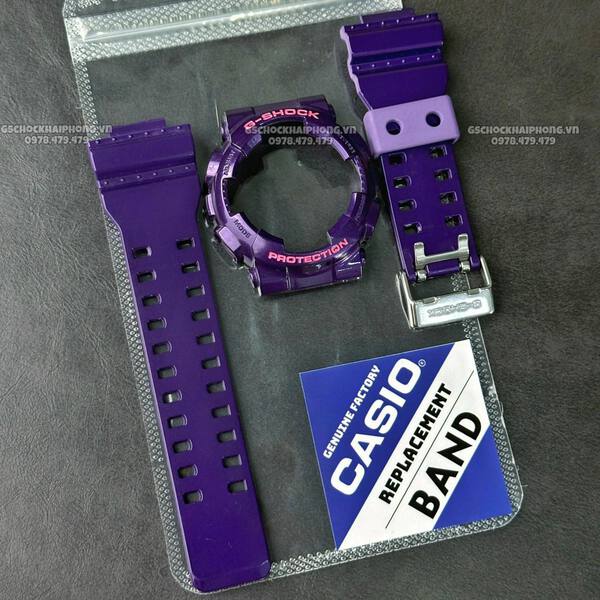 Bộ vỏ GA-100/110/120/140 - Tím Bóng 