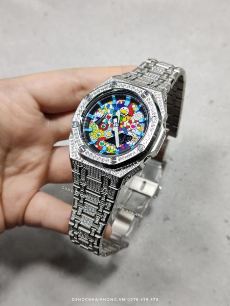 G-SHOCK GA-2100AP - Full Diamond KaiKai Kiki - Ice Blue Mint