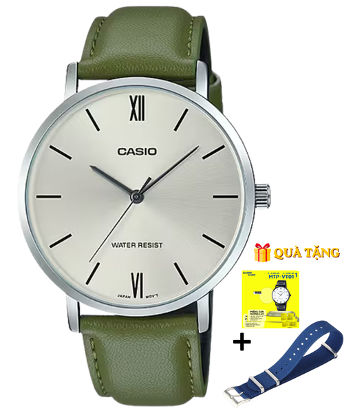 CASIO MTP-VT01L-3B - QUÀ TẶNG TRỊ GIÁ 600K