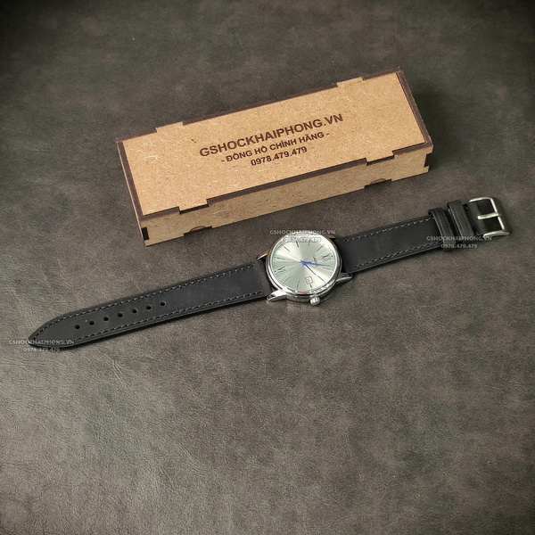 Dây Crazy Horse - Màu Đen - Size 18mm/ 20mm/ 22mm