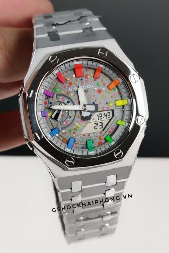 G-SHOCK GA-2100AP - Hyper Color Grey Layers