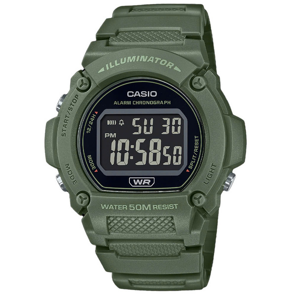 Đồng Hồ Nam Chính Hãng CASIO W-219HC-3BV