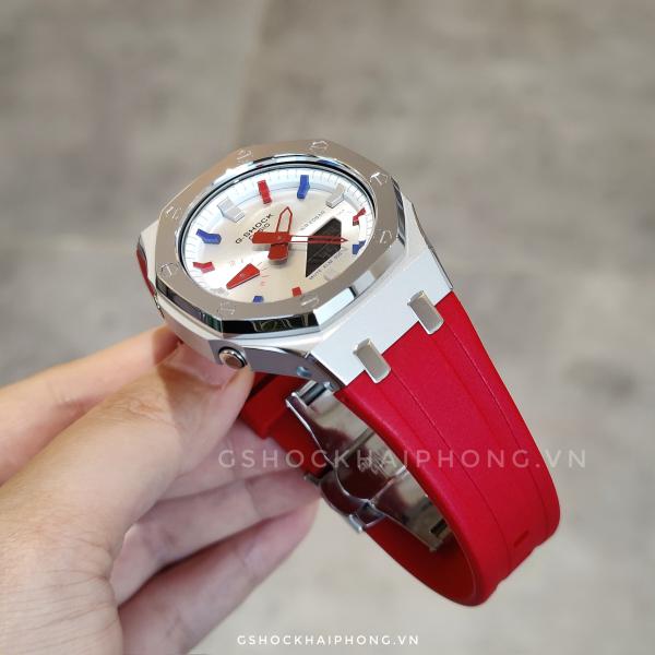 G-SHOCK GA-2100AP - Layers White Pepsi