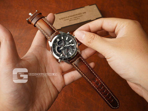 Da bò Ý cổ điển sáp dầu - size 20mm/ 22mm/ 24mm/ 26mm