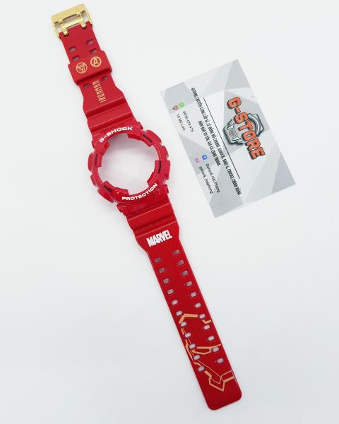 Bộ vỏ Marvel Iron Man đỏ bóng