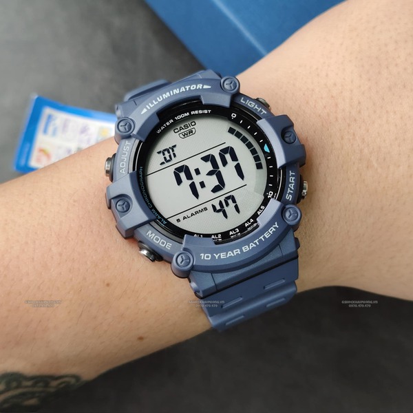 Đồng hồ Nam Chính hãng CASIO AE-1500WH-2A-Pin 10 năm