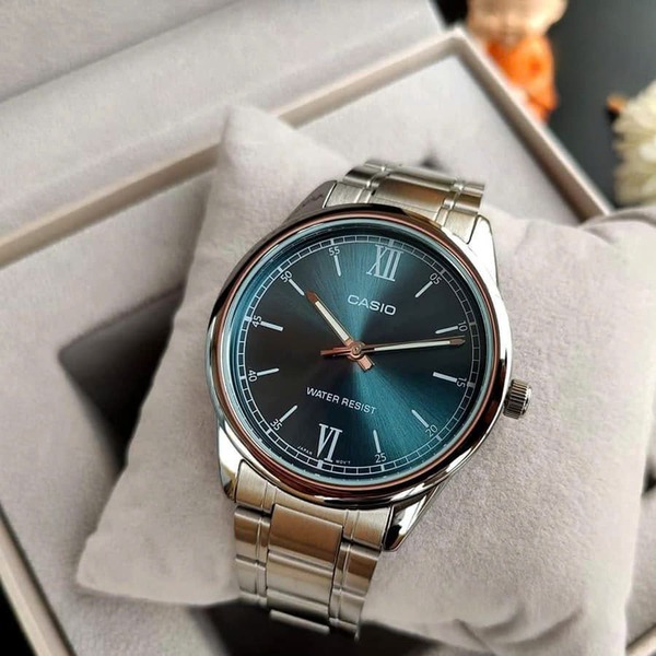 CASIO MTP-V005D-2B2 - QUÀ TẶNG TRỊ GIÁ 600k