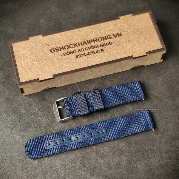 Dây vải nilon unisex - size 18mm/ 20mm/ 22mm/ 24mm