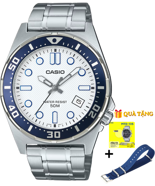 CASIO MTD-135D-7A - QUÀ TẶNG TRỊ GIÁ 600K