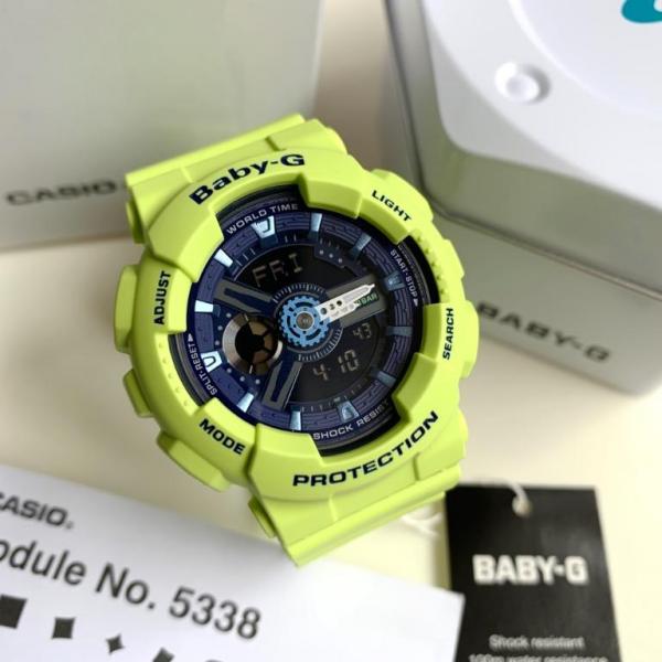 Đồng hồ Nữ Chính hãng BABY G BA-110PP-3A