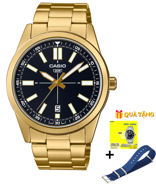 CASIO MTP-VD02G-1E - QUÀ TẶNG TRỊ GIÁ 600K
