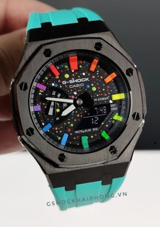 G-SHOCK GA-2100AP - Hyper Color Tiffany 01