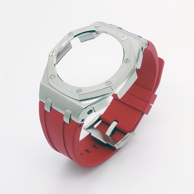 Vỏ bạc - dây cao su Flo đỏ ( Thế hệ 5 cao cấp )