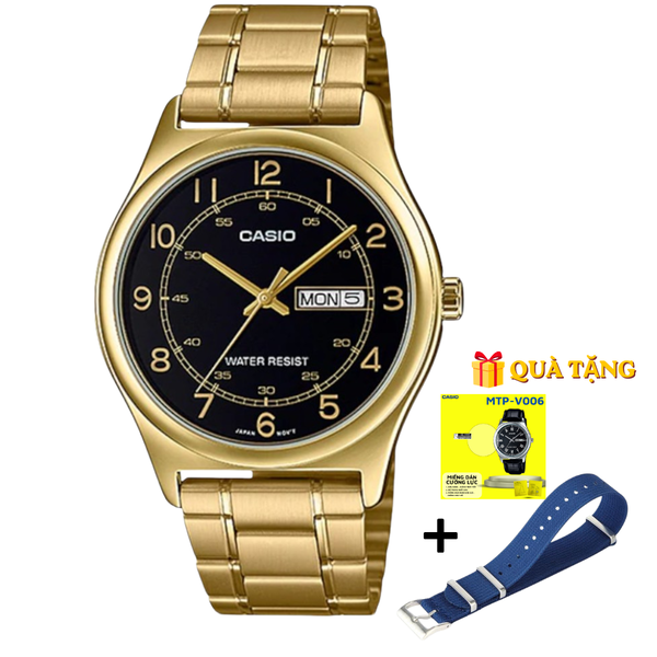 CASIO MTP-V006G-1B QUÀ TẶNG TRỊ GIÁ 600K 