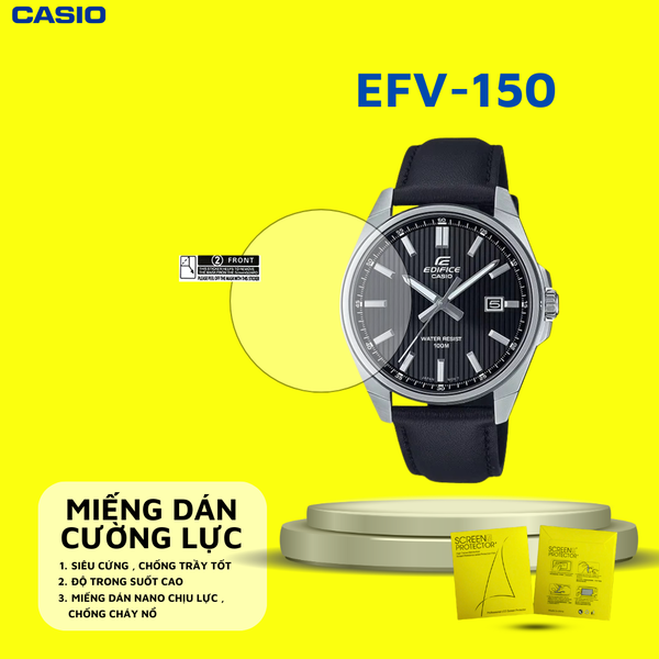 COMBO 2 Miếng dán màn hình Nano cao cấp chống trầy xước CASIO EDIFICE EFV-150