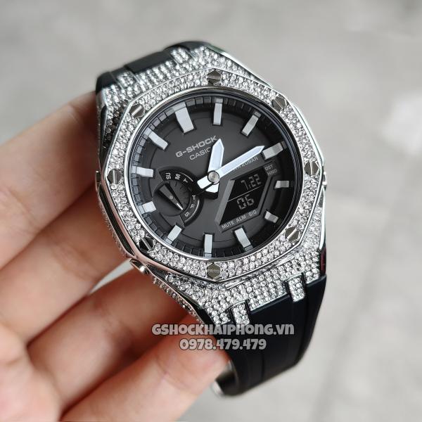 G-SHOCK GA-2100AP - BLACK & WHITE CZ OG