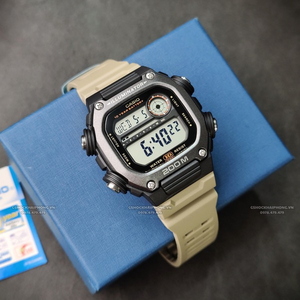 Đồng hồ Nam Chính hãng CASIO DW-291HX-5A- Pin 10 năm