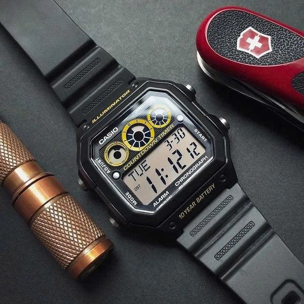 CASIO AE-1300WH-1A - QUÀ TẶNG TRỊ GIÁ 200K