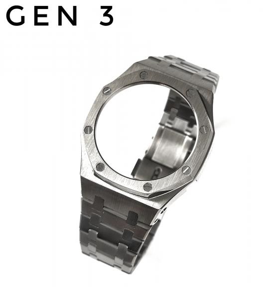 Bộ vỏ GA-2100AP Gen 3 - Thép xám Titan