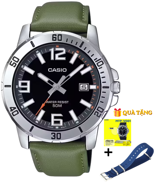 CASIO MTP-VD01L-3B - QUÀ TẶNG TRỊ GIÁ 600K