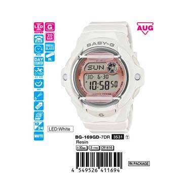 CASIO BABY G BG-169GD-7D
