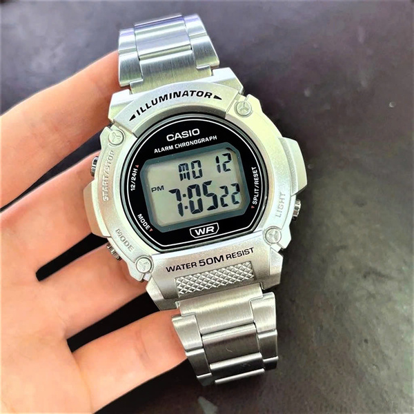 Đồng Hồ Nam Chính Hãng CASIO W-219HD-1AV